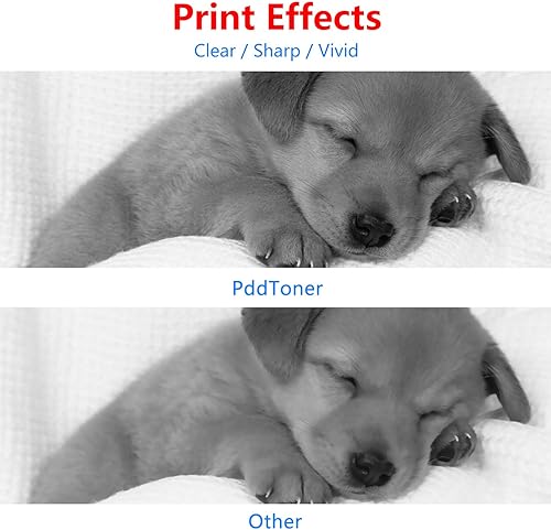 Miniatura 4 de PddToner - Paquete de 1 cartucho de tóner negro 047 de repuesto para Canon ImageCLASS MF113W LBP113W MF110/LBP110 Series i-SENSYS MF113W LBP113W