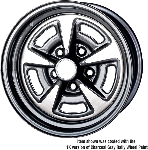 Miniatura 3 de Eastwood Pintura de uretano para rueda de uretano catalizada Aerospray de larga duración, color gris carbón, 11.9 onzas