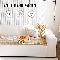 Vista 2 de ZQFFB Pet Couch Cover Dogs Washable Non-Slip Couch Protector Pet Friendly Dog Mat for Couches and Sofas