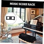 Original Large Music Stand. Compatible with Yamaha PSR/YPT/KB/P/DGX Series Keyboard Music Score Stand, Keyboard Sheet Music Stand with 4 Music Book Clip