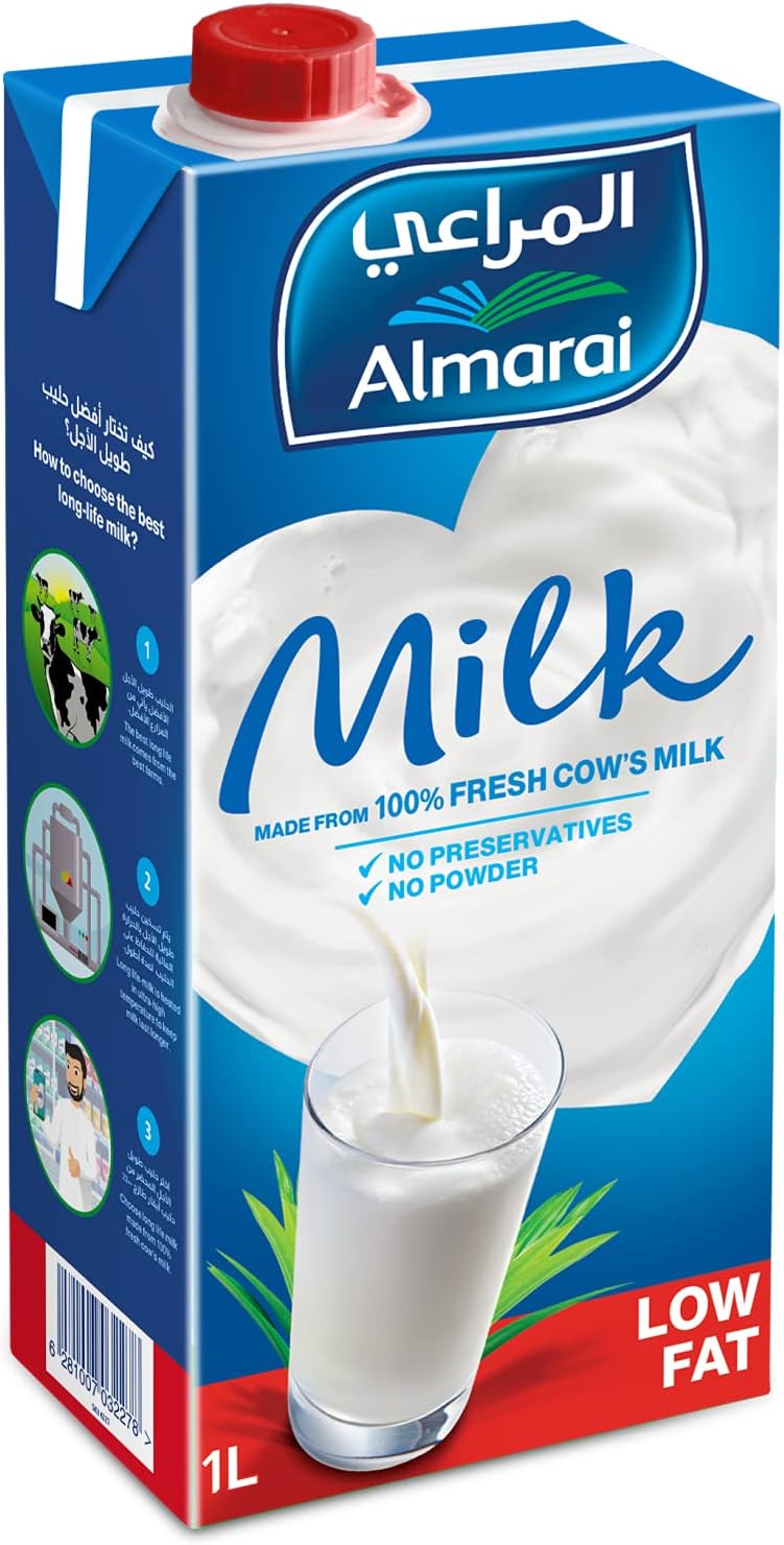 Al Marai Low Fat Long Life Milk 1Litre