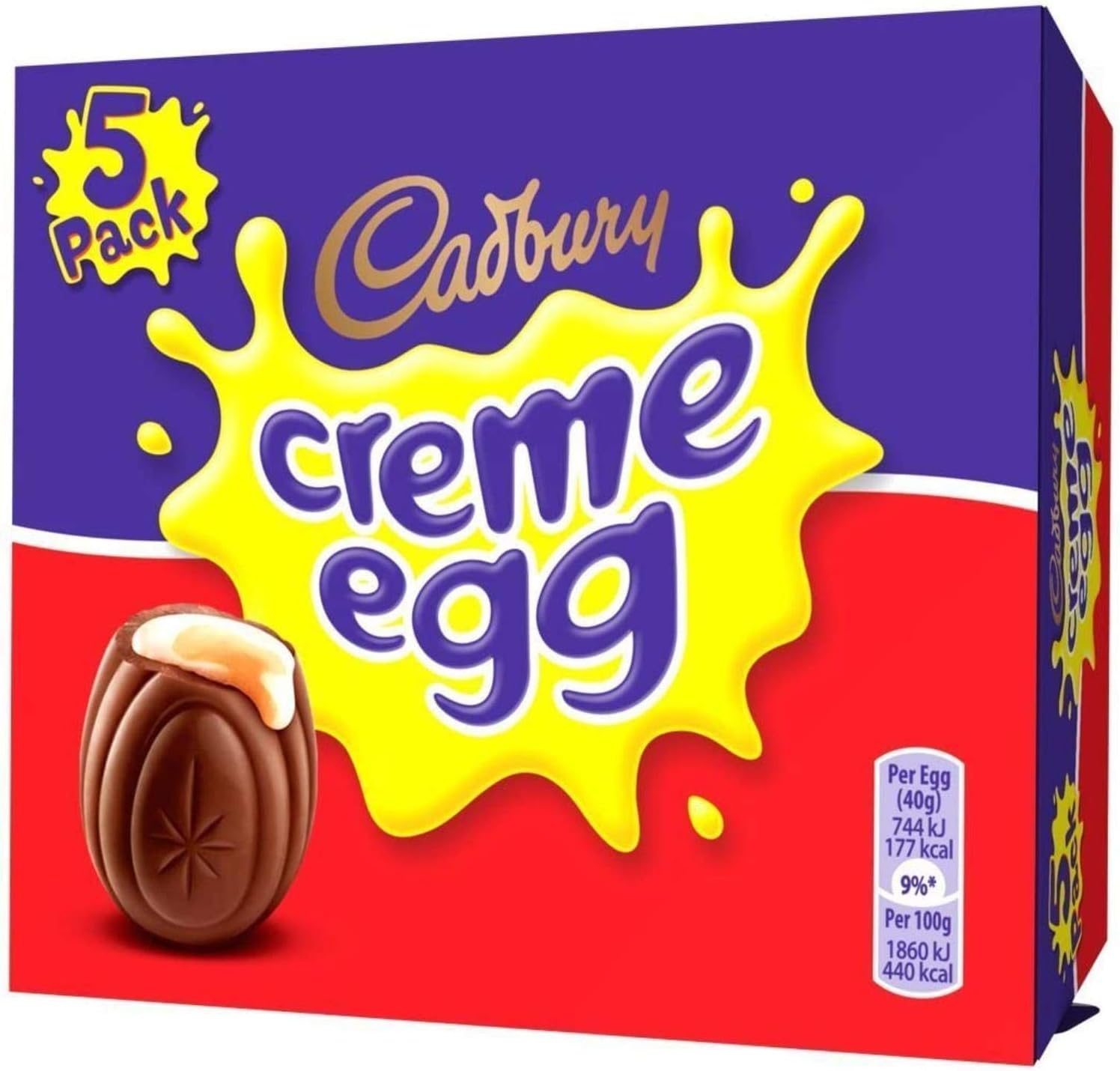 Cadburycreme eggs imported from the UK (Pack of 1)
