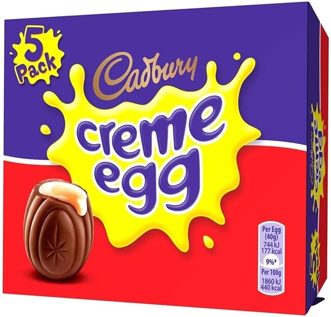 Cadbury creme eggs imported from the UK (Pack of 1)