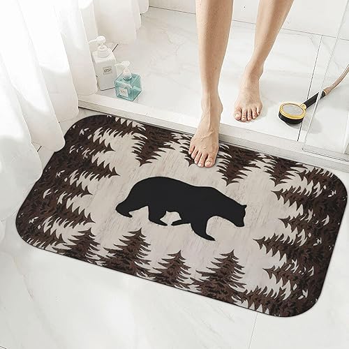 Miniatura 27 de Tapete de baño de tierra de diatomeas, decoración de Halloween, diseño de mano sangrienta, suave, sin arrugas, antideslizante, volumen, súper