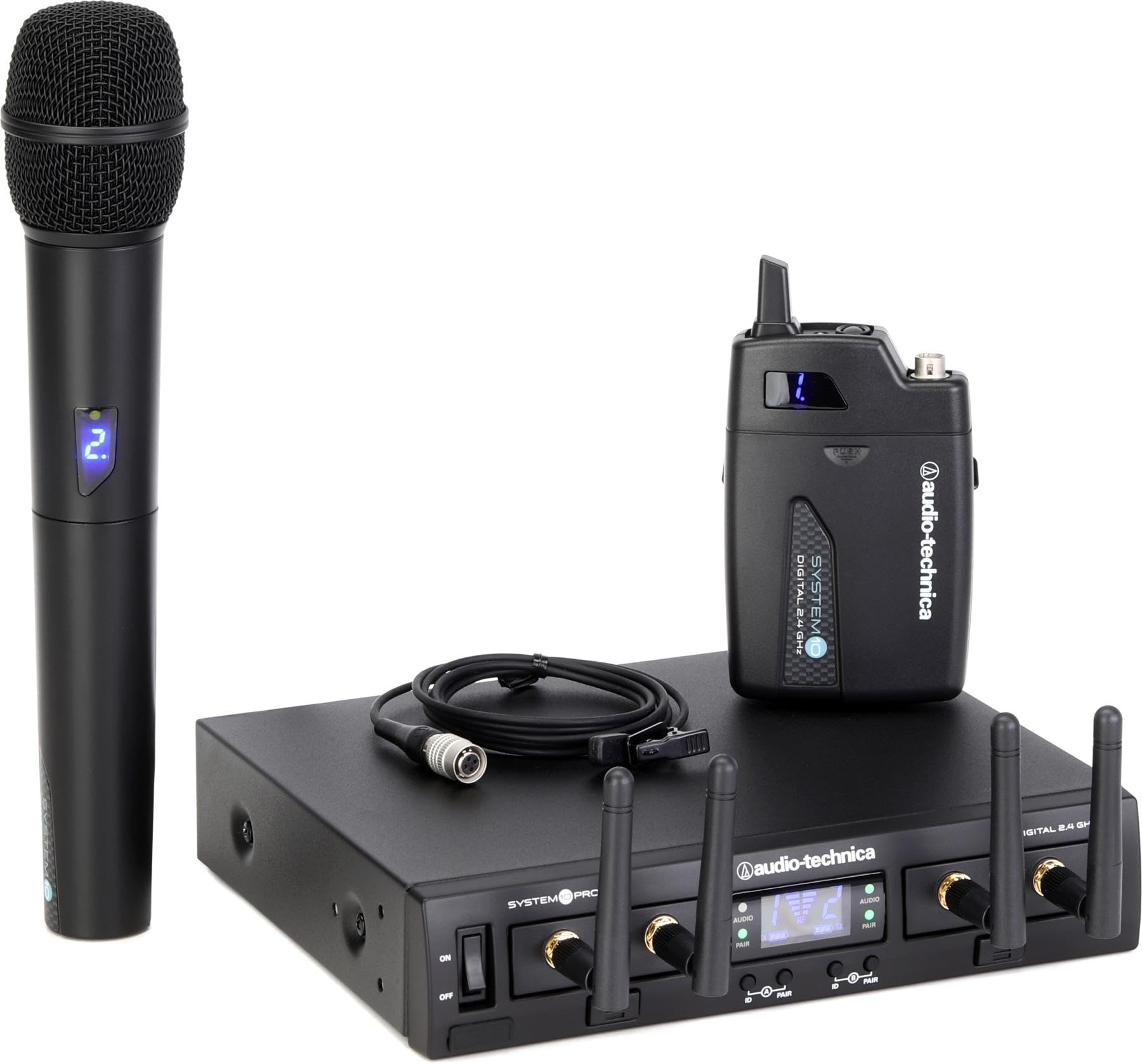 配信機器・PA機器・レコーディング機器 audio-technica SYSTEM10 PRO ATW-1322J Amazon.com: Audio-Technica System 10 Pro Digital Wireless Digital