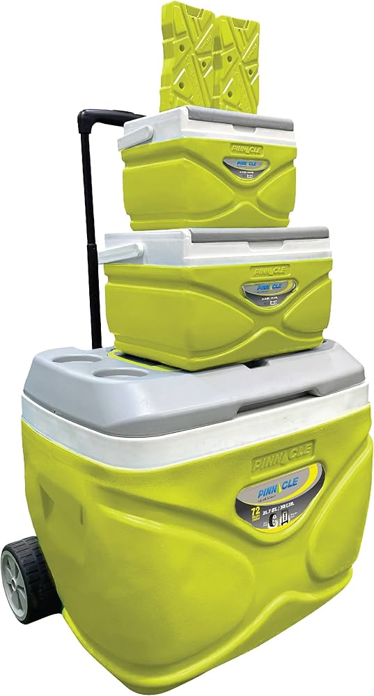 Amazon.com : Pinnacle Thermoware Insulated Cooler Bag with Wheels