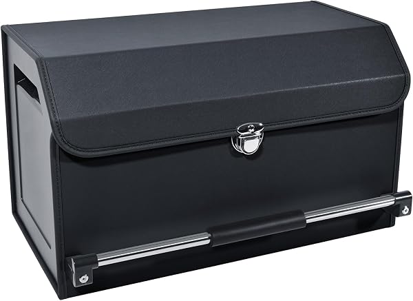 XCF Organisateur de Coffre de Voiture en Cuir Pliable