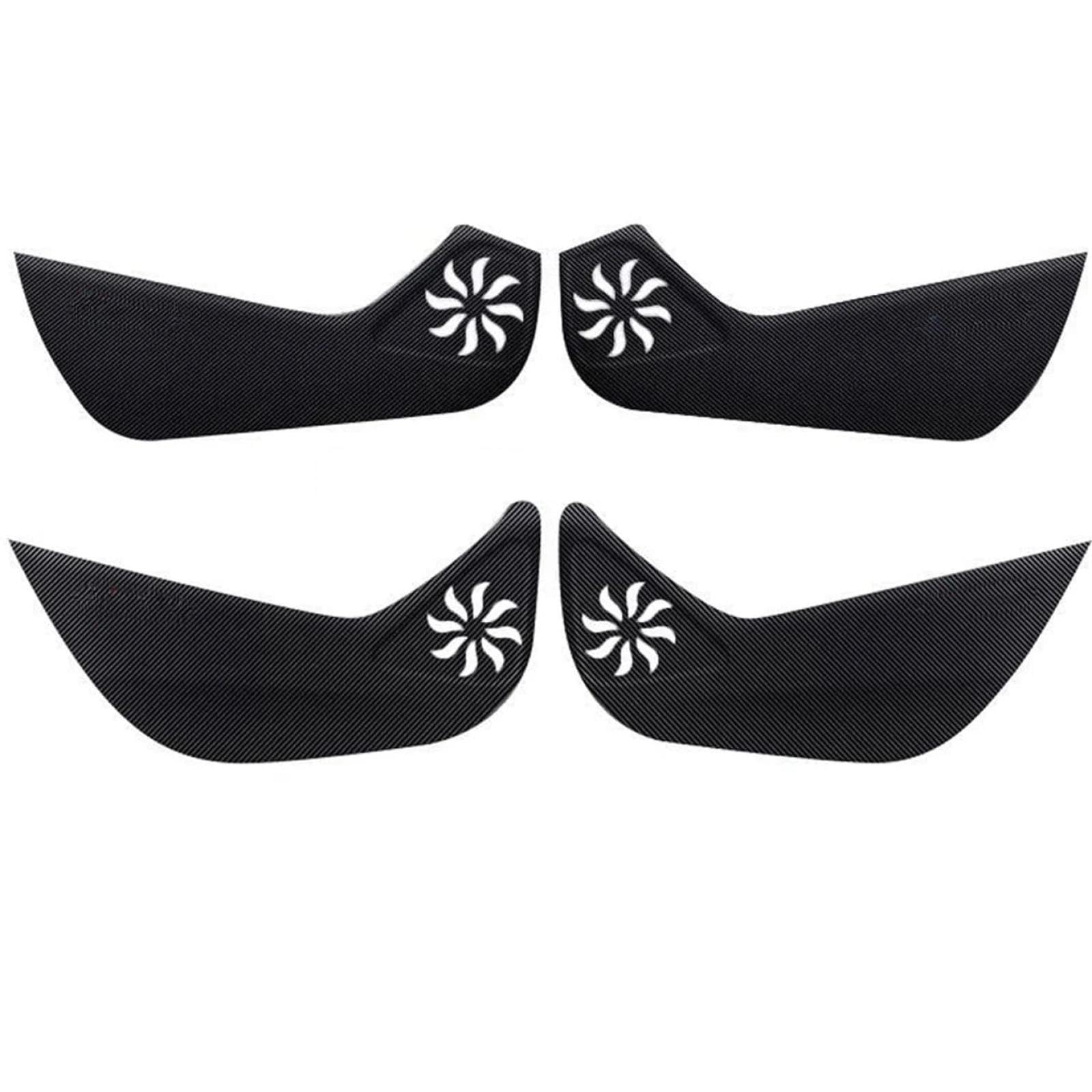 NAKEAH Almohadilla antipatadas para rastreador 2021 2022 Coche Puerta Trasera Delantera Anti Kick Pad Protección Cubierta Molduras Rasguño Protector