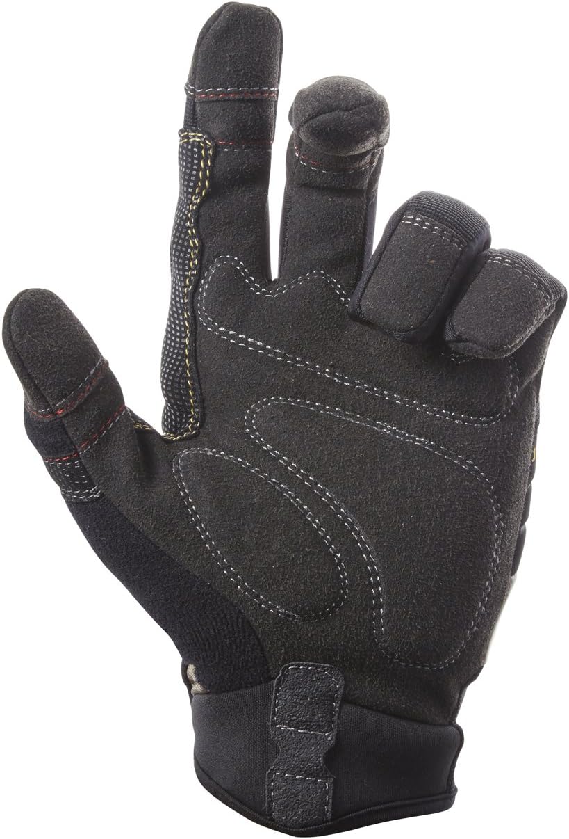 Custom Leathercraft130M Subcontractor Flex Grip Work Gloves, Medium - Image 5