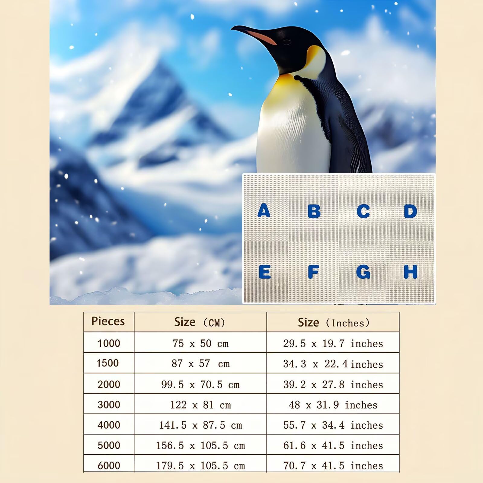 Puzzle 1500 elementów dla dorosłych, trudne wyzwanie puzzle, format 87 x 57 cm, kolorowe drewniane puzzle dla relaksu, rodzinna gra planszowa, niemożliwa klasyczna układanka biznesowa śnieg f0-831