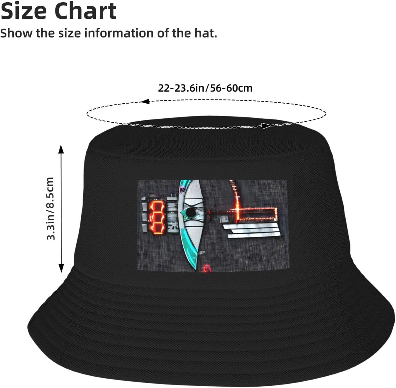 Darts Arrows Print Men Women Sun Hats for Wide Brim Uv Protection Fishing Hiking Outdoor Hats Black