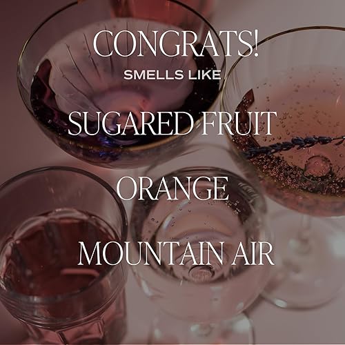 Miniatura 43 de Sweet Water Decor, Be Still and Know, Vela de cera de soja perfumada con sal marina, jazmín, crema y madera para el hogar, velas cristianas