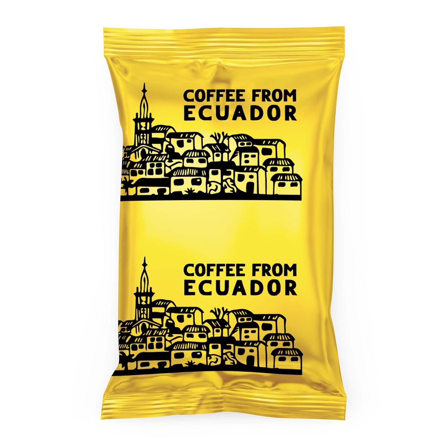 Z Beans - Medium Roast Individual Coffee Pouches - 50 Count - Each 2 OZ Packet Brews 8 Cups - Sustainably Sourced Ground Coffee from Ecuador - Small Batch - Well Balanced Flavor - Notes of Citrus and Chocolate - Low Acidity
