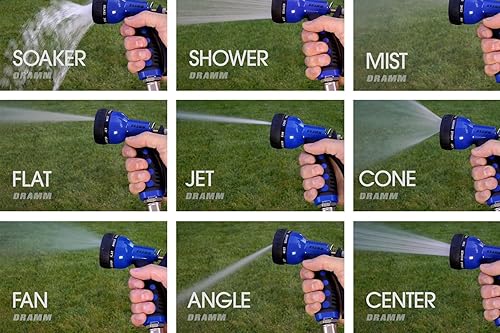 Miniatura 7 de Dramm boquilla rociadora revolver de 9 modos, Rojo