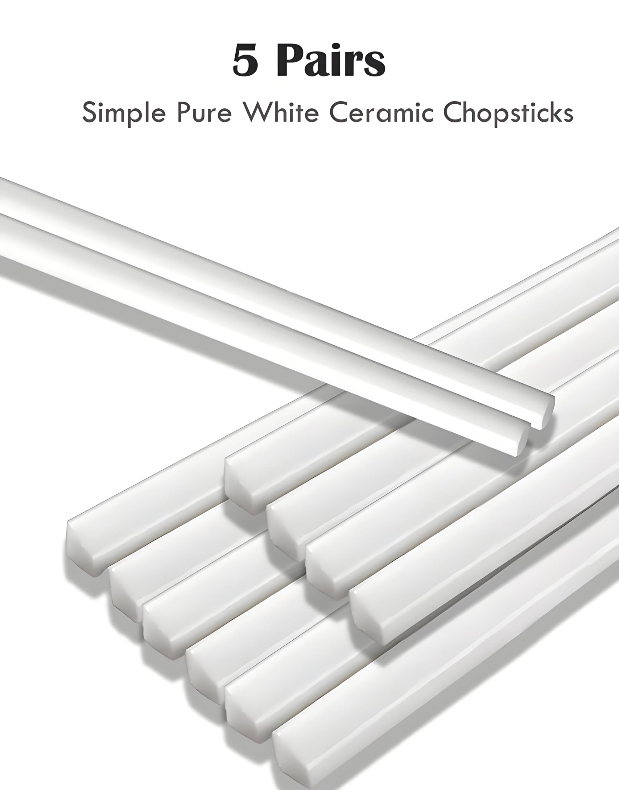 Elegant Ceramic Chopsticks Set - Gift Box Included -2 Elegant Ceramic Chopsticks Set - Gift Box Included -2