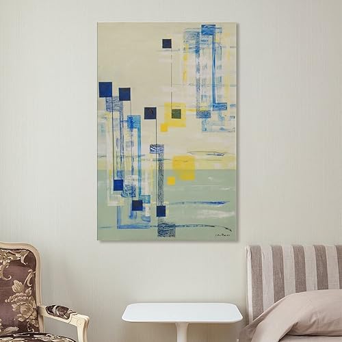 Miniatura 7 de QINGLIN Irene Rice Pereira - Póster de Marco HD en lienzo para decoración de sala de estar, regalo para niños, 24 x 36 pulgadas (23.6 x 35.4 in)