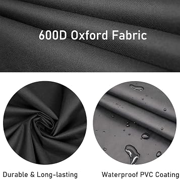 ZJYWSCH Pizza Oven Cover For Gozney Arc Outdoor Pizza Oven Waterproof Gozney Arc Gas Pizza Oven Cover 600D Highly Durable Weatherproof