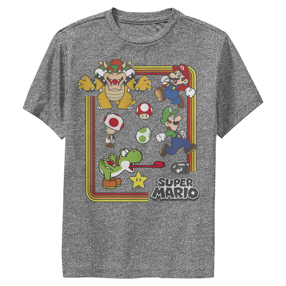 Pull à capuche Mario enfant Nintendo résistant pour enfants actifs