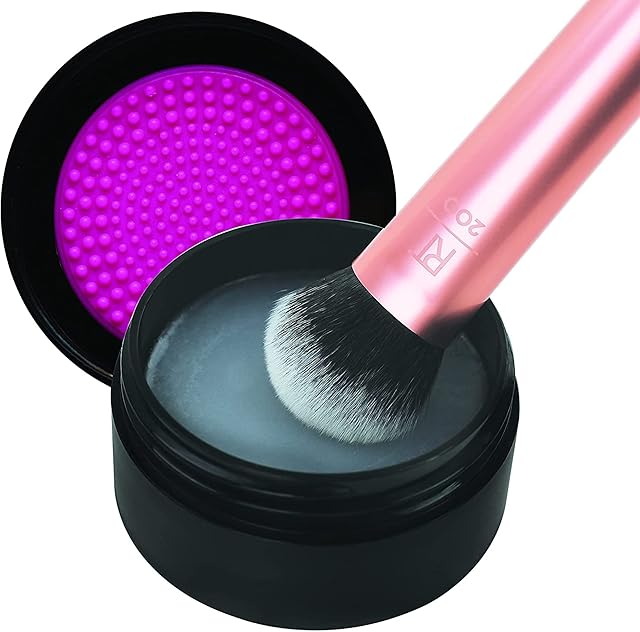Real Techniques Brush Cleansing Balm with Deep Cleansing Pad for Makeup Brush Care