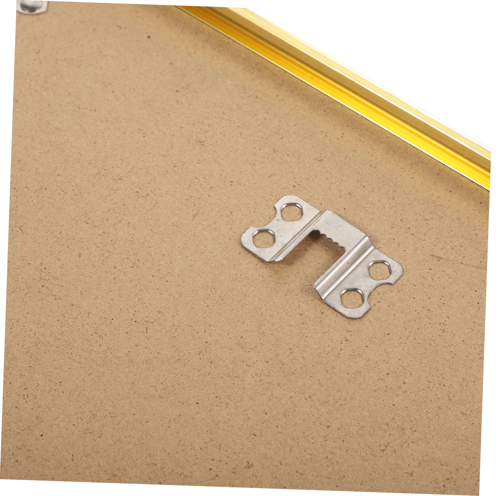 Homoyoyo Marco de Fotos de Aluminio Transparente con Estrecho Soporte para Certificados y Pósteres Resistente y Fácil de para Oficina y Hogar