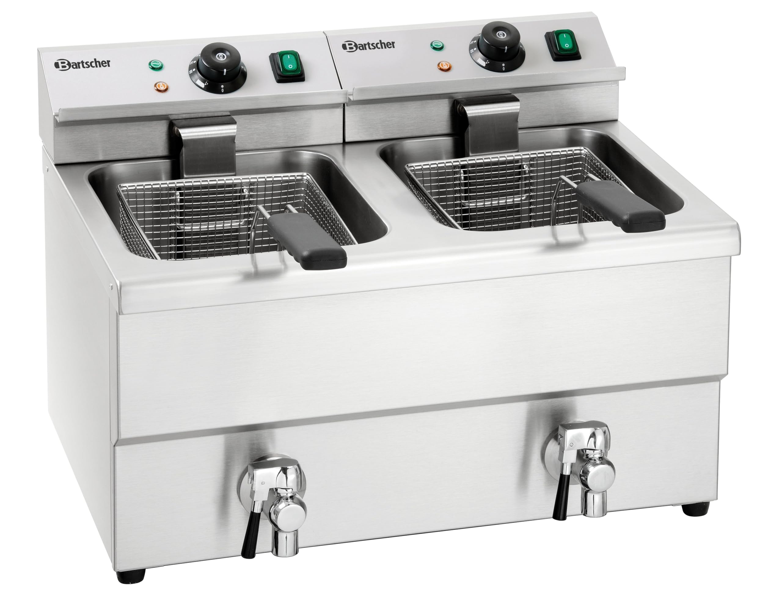 Bartscher Elektro Doppel-Fritteuse IMBISS II 2x 8L Gastronomiebedarf