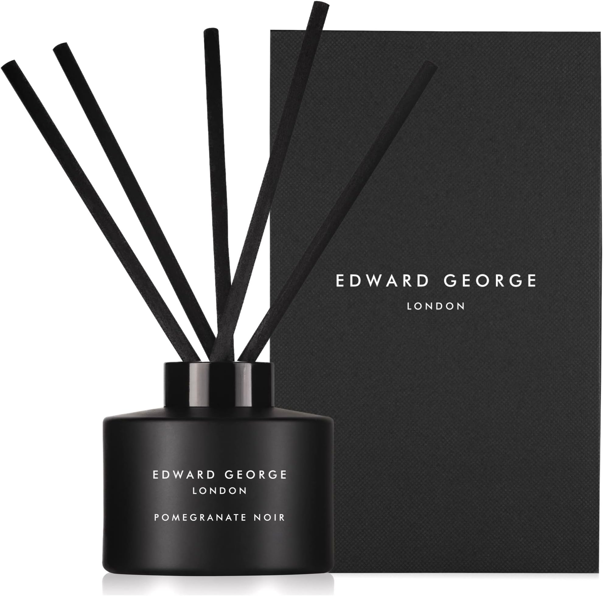 Edward GeorgeReed Diffusers For Home Room Decor Pomegranate Noir Reed Diffuser Oil, 165ml