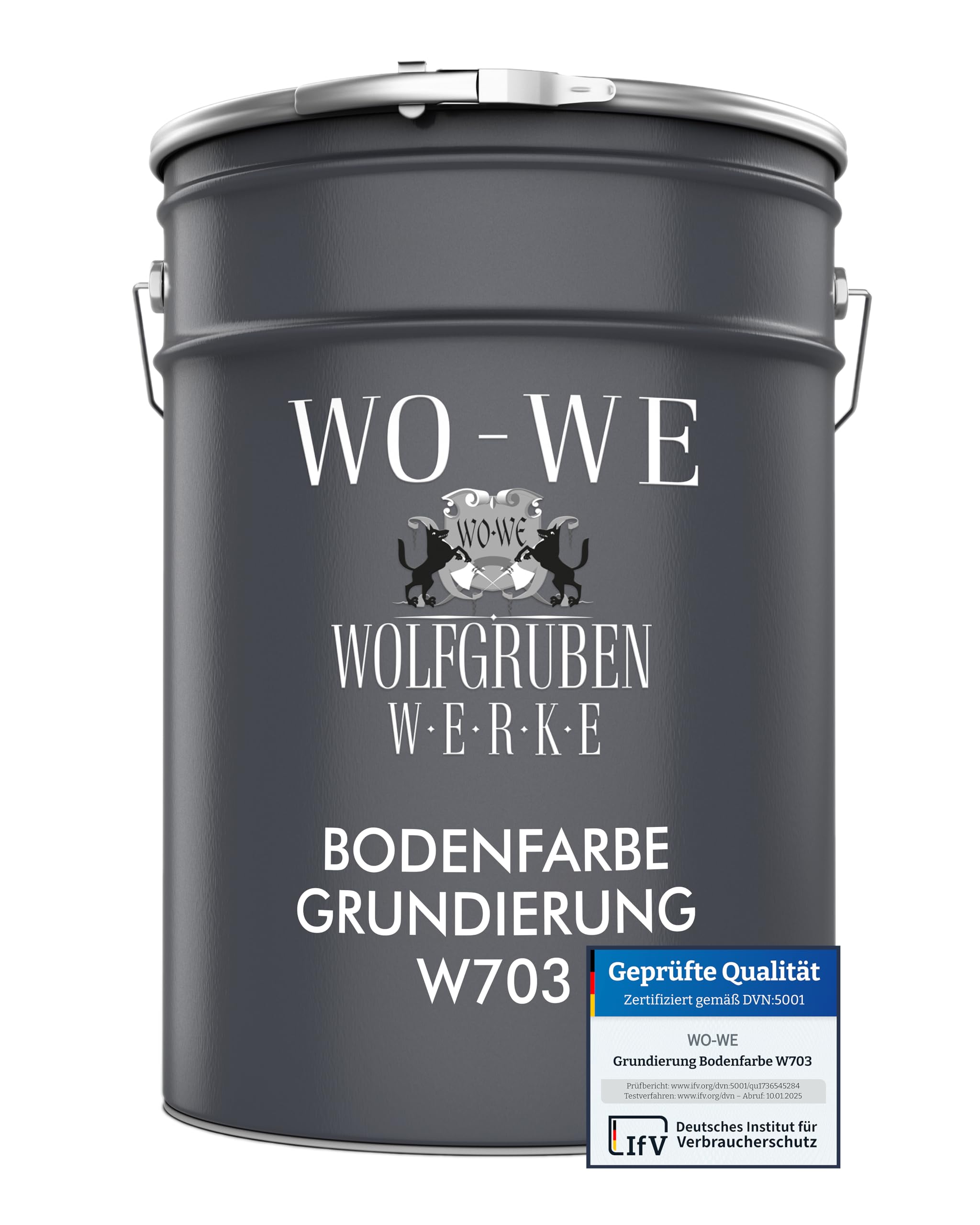 WO-WE Grundierung für Bodenfarbe Epoxidharz Bodenbeschichtung Primer Beton Haftgrund W703-5kg