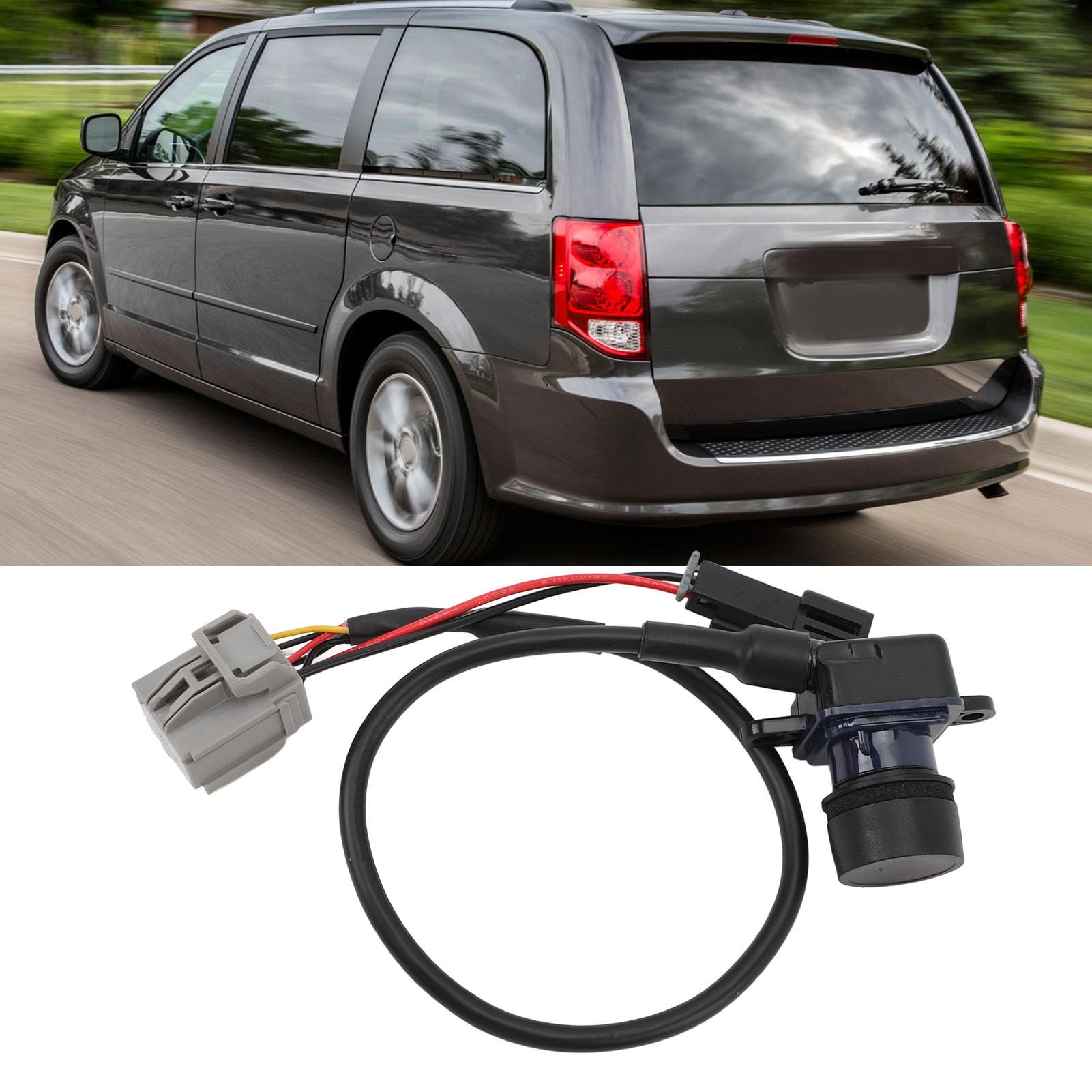 Kamera Cofania dla Grand Caravan 2011-2020 Town Country 2011-2016, 4672639AA CH1960103 Kamera Wspomagająca Parkowanie, Wodoodporna Kamera Cofania, Obrazy HD