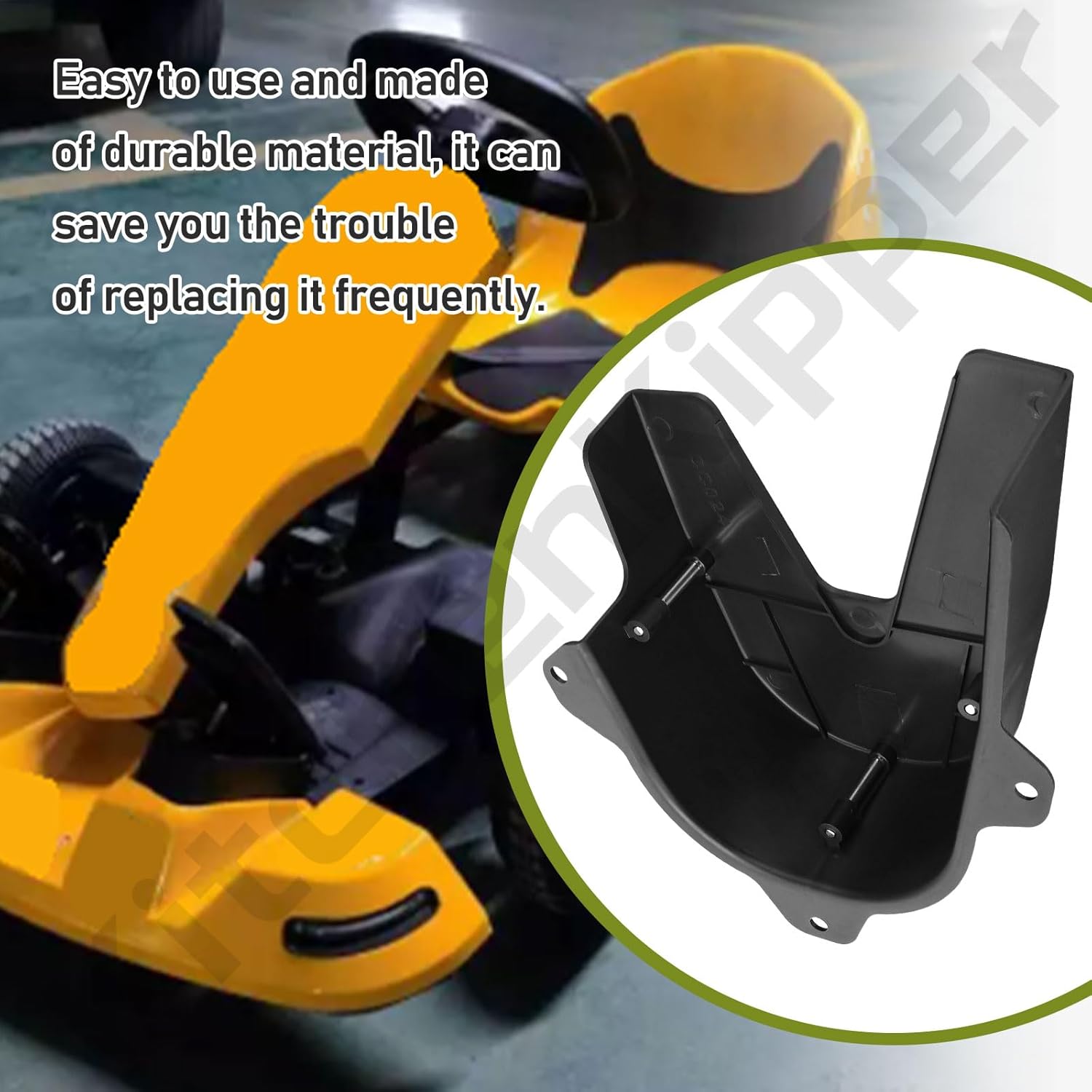 KitchenKipper 631-05024 Deck Belt Cover Assembly for CUB Cadet Mini Hydro Rider H CC30H CC30