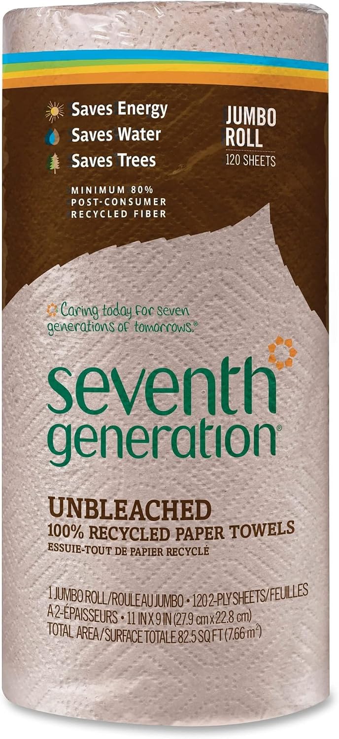 Seventh Generation Nat Paper Towels, 120 Cnt, 120-Count
