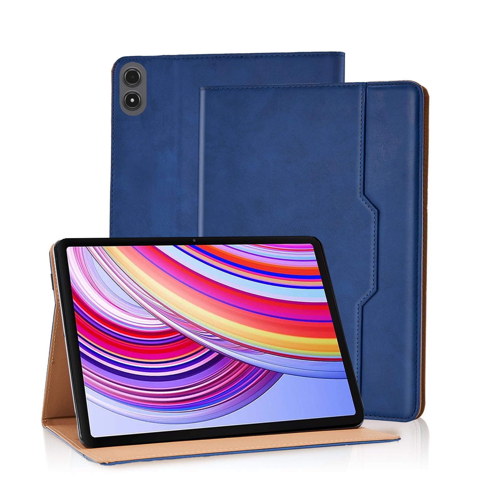 Étui Redmi Pad Pro 12.1 idéal pour travailler en déplacement bleu