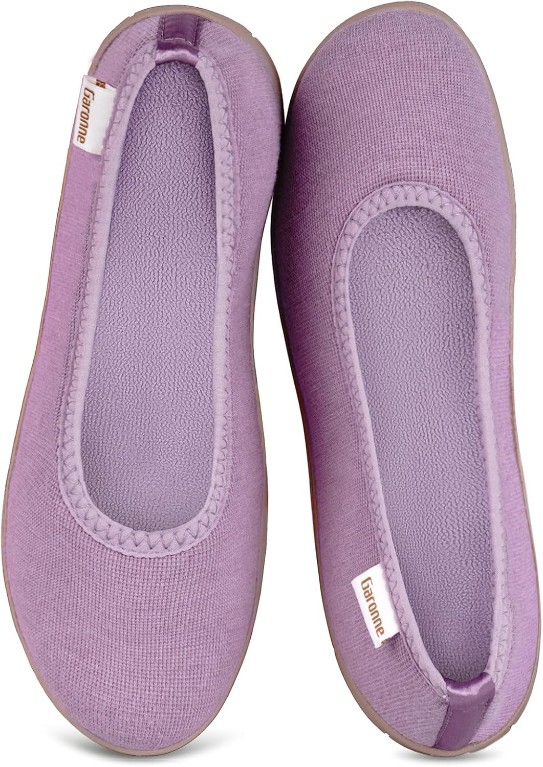 Garonne Women's Lightweight Loafer Slippers with Memory Foam, Ladies' Non-Slip House Shoes for Bedroom Indoor Outdoor