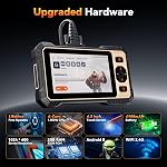 THINKCAR THINKSCAN 662 OBD2 Scanner Bidirectional Scan Tool, Engine Transmission Car Scanner, ABS Code Reader, SRS Scan Tool, 12 Reset Service