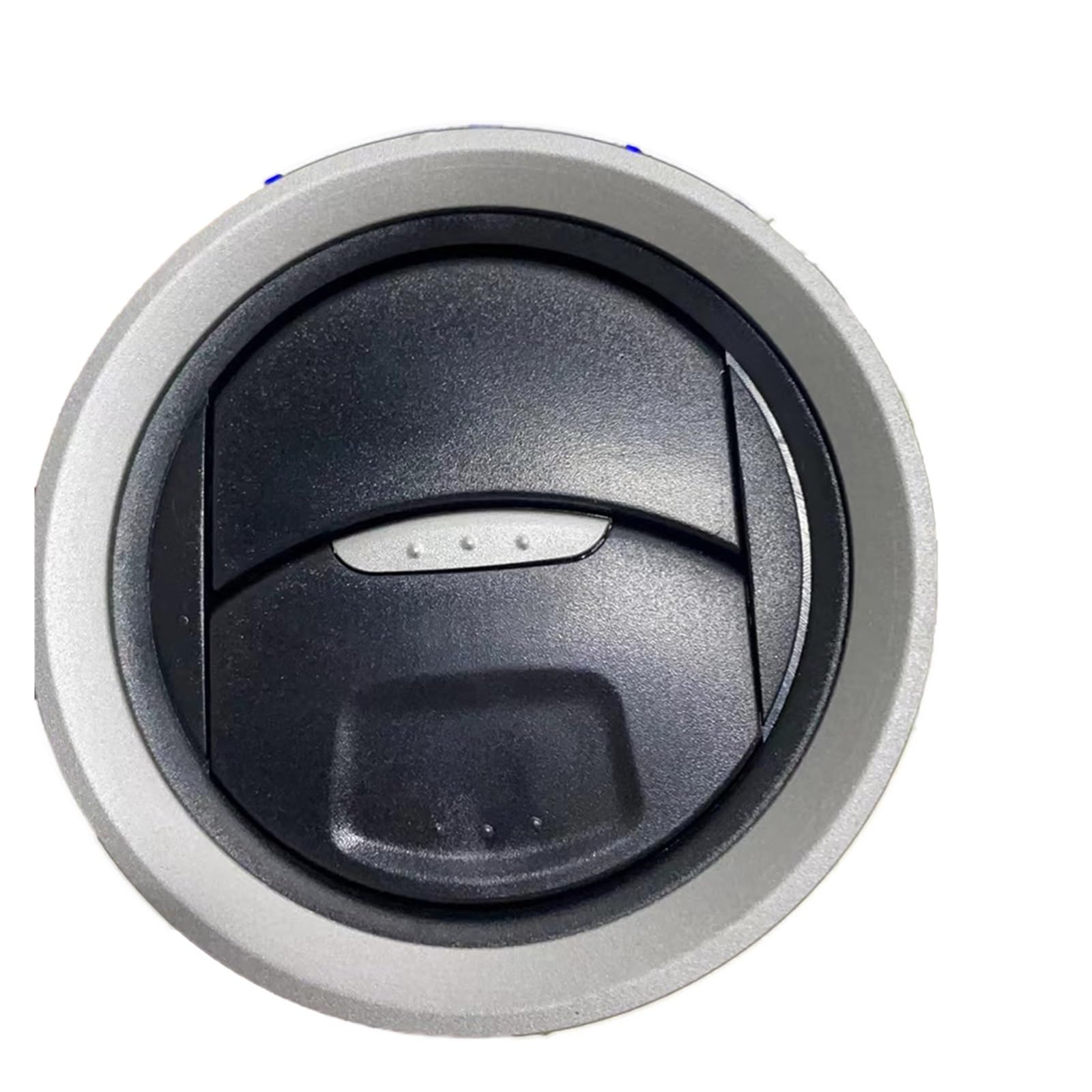 For Fiesta Dashboard Air Conditioning Outlet Vent Front Console Air Grille(Silver Ring Paddle)