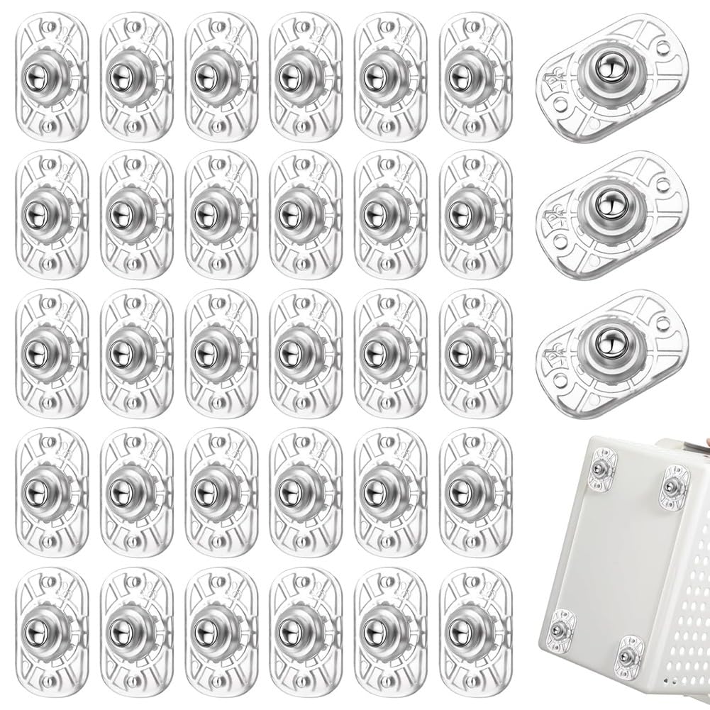 Rouleaux d'appareils pivotants 360° pour glissières transparentes
