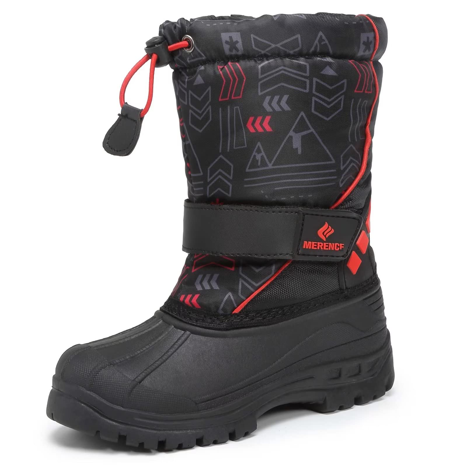 CIOR Kids Snow Boots for Boys Girls Toddler Winter Outdoor Boots Waterproof with Fur Lined(Toddler/Little Kids/Big Kid)