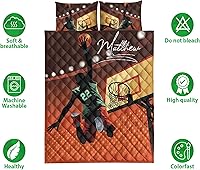 Vista 2 de OhaPrints Juego de ropa de cama y fundas de almohada personalizadas, juego de ropa de cama y funda de almohada, tamaño King, Queen, doble