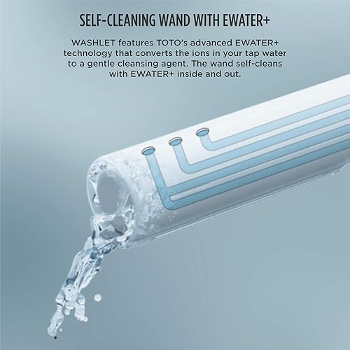 Miniatura 10 de TOTO SW3083#01 WASHLET C5 Asiento de inodoro con bidé electrónico, redondo, algodón blanco