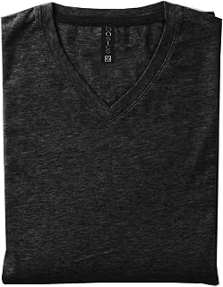 Camiseta Camisa Lisa Masculina Big Plus Size Gola V Básica