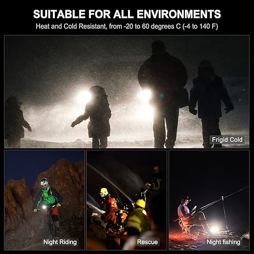 Miniatura 6 de klarus XT21X Pro - Linterna táctica avanzada recargable de 4400 lúmenes, alcance de haz de 1,102.4 ft, batería de 5000 mAh, súper paquete