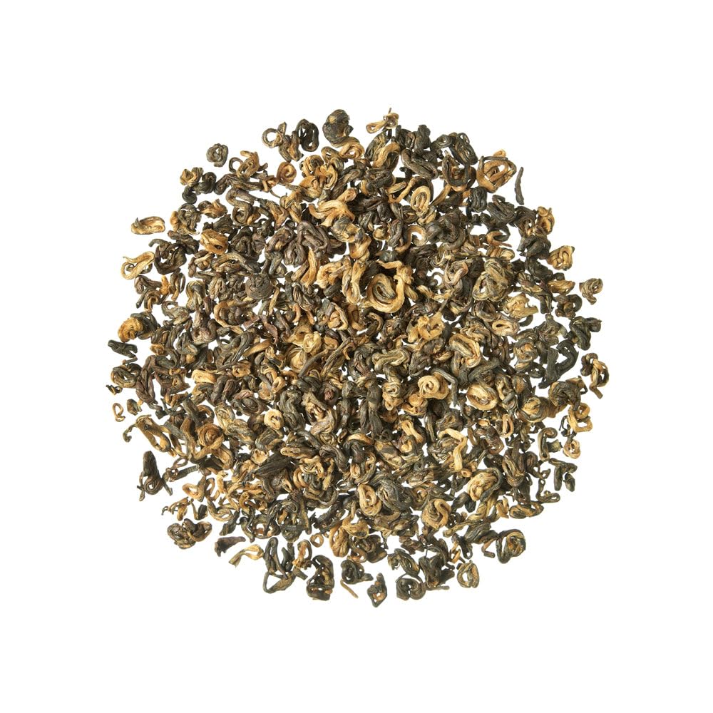 TEA SHOP - Té Negro Golden Dragon Black Tea China 1000g - 500 Tazas - Formato a Granel - Black tea - En Hojas - Exclusivo de producción limitada Intenso sabor dulce y acaramelado - Té Premium