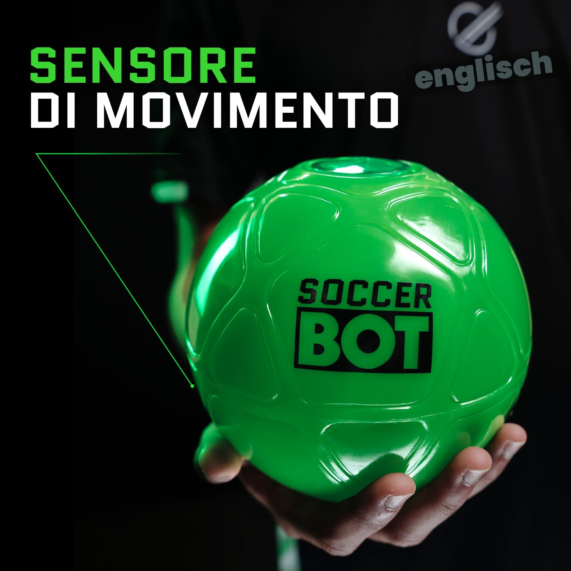 Soccer Bot Smart Ball, Trainingsroboter für den Innenbereich, Solo oder Multiplayer, für Kinder ab 6 Jahren, MR100