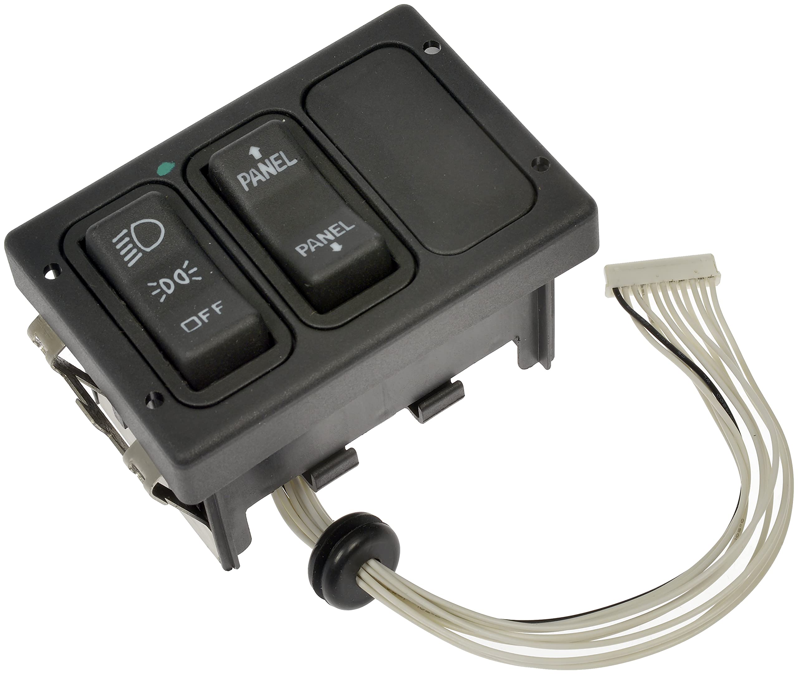 Dorman 901-5107 Heavy Duty Headlight Switch Housing Compatible with Select International Models - Dorman Headlight Switch 901-5107 - Headlight Switch - Heavy Duty Headlight Switch Housing - Head Light Switch - Headlamp Switch - Light Switch - Head Lamp Switch - This headlight switch is designed to match the appearance and function of the original switch on specified applications. Made of quality materials, it is engineered for reliable performance and durability. - International 2004-01 - Heavy Duty Headlight Switch Housing