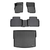 Custom Fit Floor Mats 2 Rows and Cargo Liner Set Compatible with 2018-2020 Mitsubishi Eclipse Cross