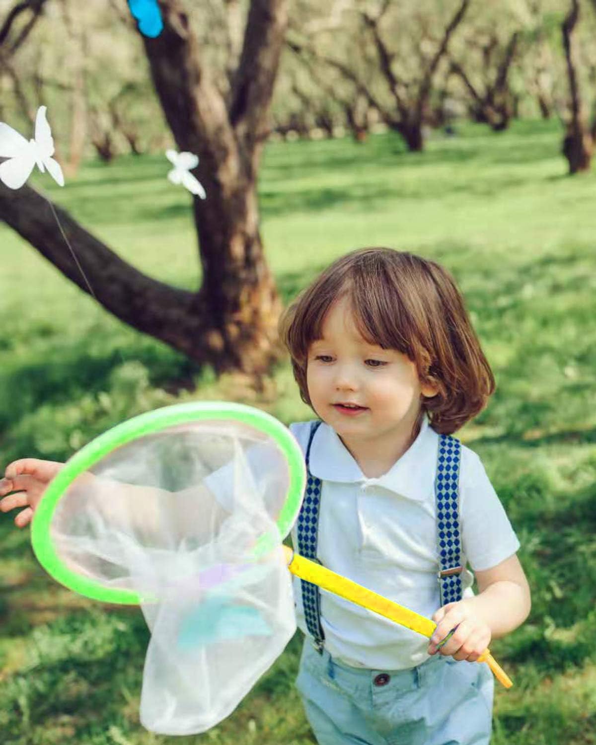 STEAM Life Bug Catcher Kit for Kids, Bug Catching Kit Includes Butterfly Net, Bug Observation Capsule and Magnifying Glass, Bug Collection Kit, Bug Net for Kids, Butterfly Kit for Kids 3 4 5 6 7