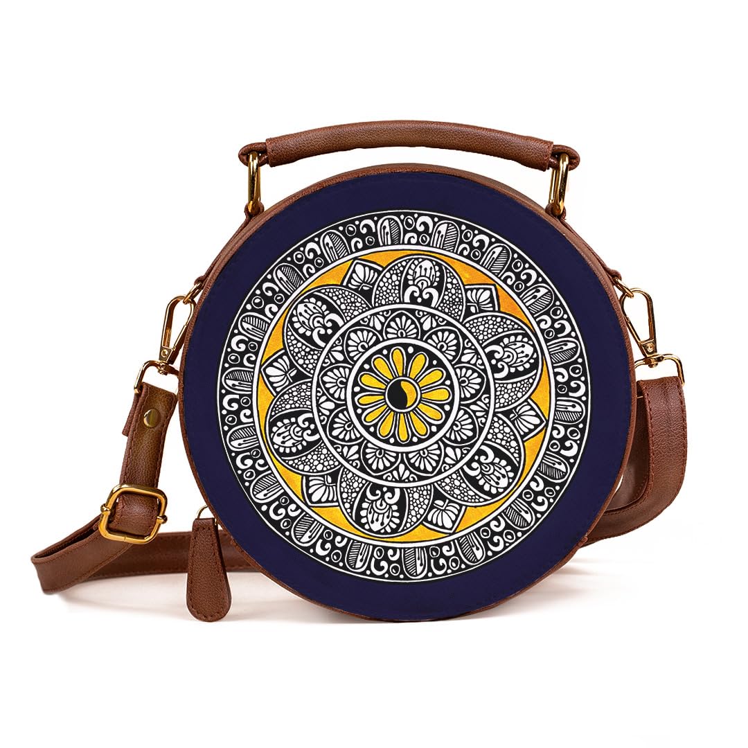 - Box Sling Bag for Women Girls| Side Sling Purse with Handle and Detachable Strap | Quirky Travel Crossbody Sling | Birthday Gifts Ideas for Teenager Girl |