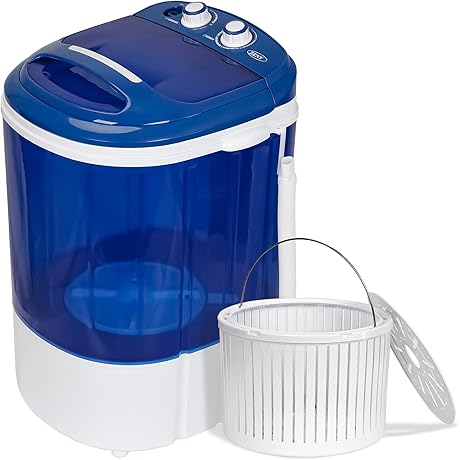 ZENY Bubble Hash Washing Machine: Compact Laundry Solution for Small Spaces