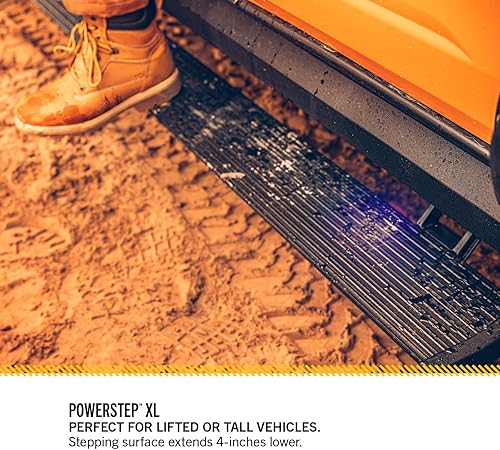 Miniatura 3 de RealTruck AMP Research PowerStepXL | Compatible con Chevrolet Silverado y GMC Sierra 1500 2007 - 2013 | 77126-01A | Escalones eléctricos retráctiles