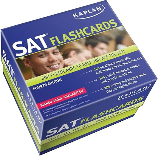 Kaplan SAT Flashcards (Kaplan Test Prep) - Kaplan