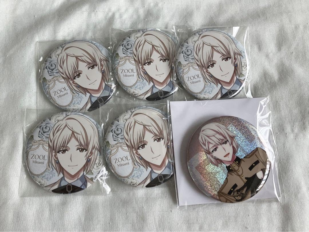 アイナナ ŹOOĻ 棗巳波 spoon 2Di 缶バッジ 60個 まとめ売り アイナナ ŹOOĻ 棗巳波 spoon 2Di 缶バッジ 60個 まとめ売り